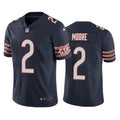 Youth Chicago Bears DJ Moore Vapor Jersey   Navy