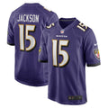Men s Nike DeSean Jackson Purple Baltimore Ravens Game Player Jersey