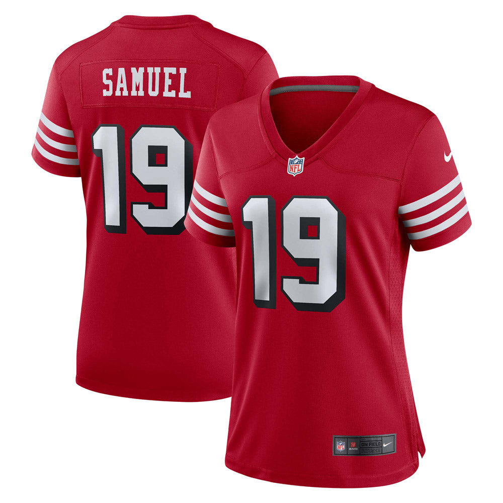 Women s San Francisco 49ers Deebo Samuel Alternate Game Jersey Scarlet