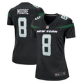 Elijah Moore Nike New York Jets Women s Game Jersey   Stealth Black