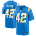 Uchenna Nwosu Los Angeles Chargers Nike Game Jersey   Powder Blue