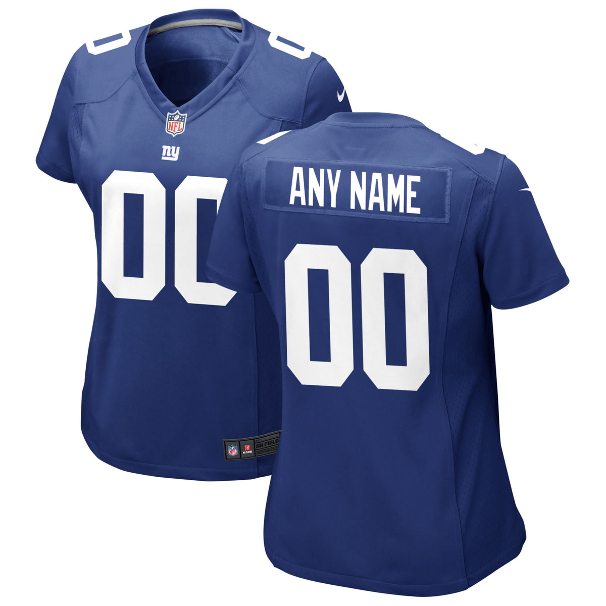 New York Giants Nike Women s Custom Jersey Royal