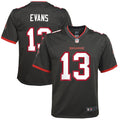 Youth Tampa Bay Buccaneers Mike Evans Alternate Game Jersey Pewter
