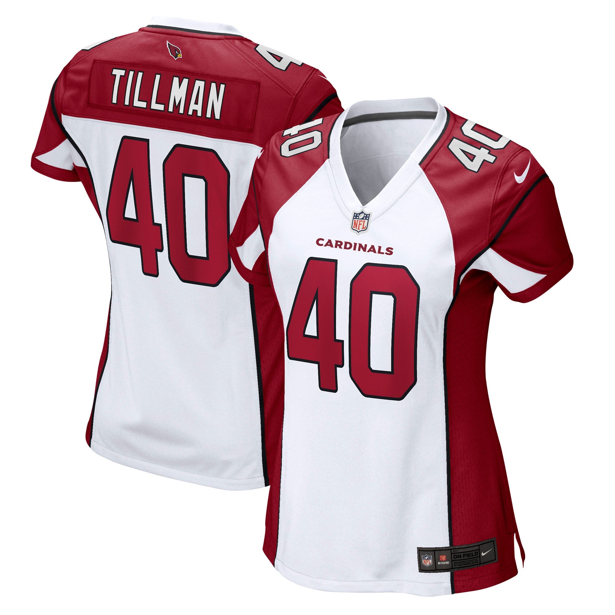 Pat Tillman Arizona Cardinals Nike Women s Retired Game Jersey   White