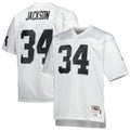 Bo Jackson Las Vegas Raiders Mitchell   Ness Big   Tall 1988 Retired Player Replica Jersey   White