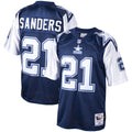 Deion Sanders Dallas Cowboys Mitchell   Ness Big   Tall 1995 Retired Player Replica Jersey   Navy