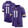 Men s Nike Kellen Mond Purple Minnesota Vikings Game Jersey
