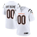 Cincinnati Bengals Nike Game Custom Jersey   White