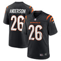 Men s Nike Tycen Anderson Black Cincinnati Bengals Game Player Jersey
