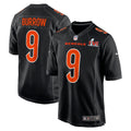 Men s Nike Joe Burrow Black Cincinnati Bengals Super Bowl LVI Bound Game Fashion Jersey