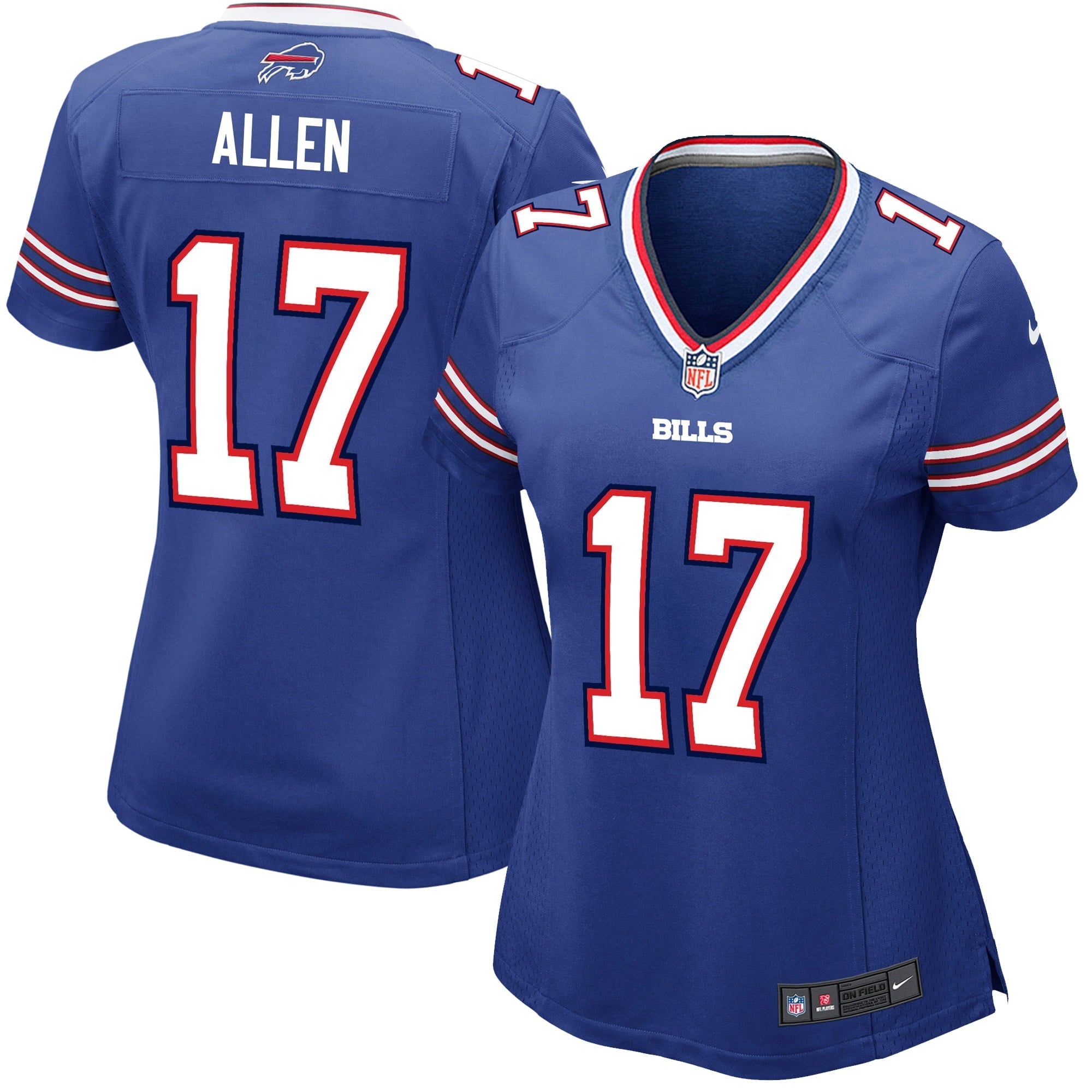 Women s Nike Josh Allen Royal Buffalo Bills Game Player Jersey