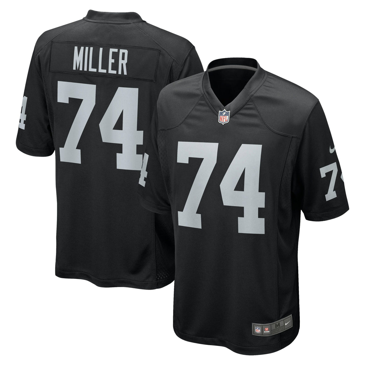 Kolton Miller Las Vegas Raiders Nike Game Jersey   Black