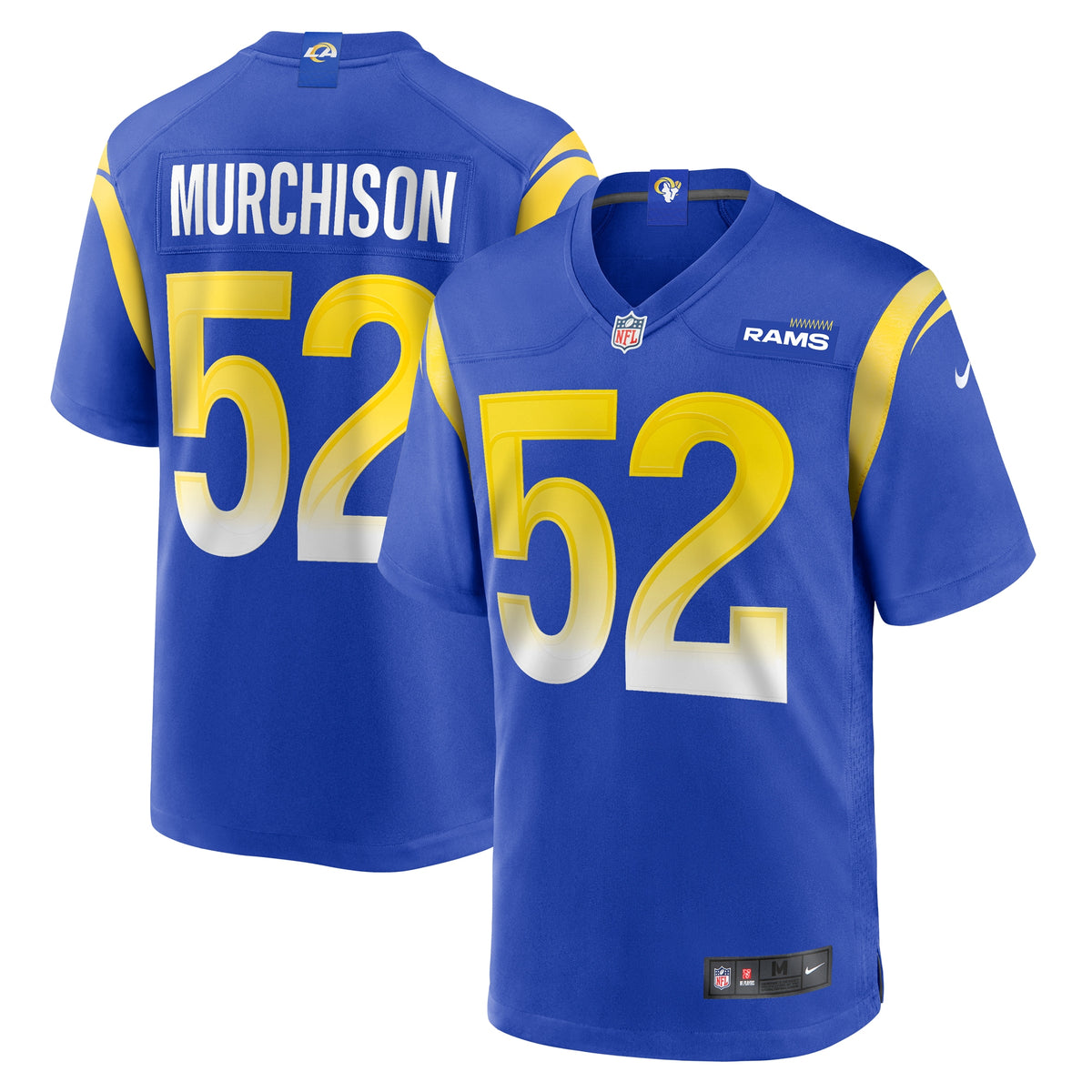 Larrell Murchison Los Angeles Rams Nike Team Game Jersey    Royal