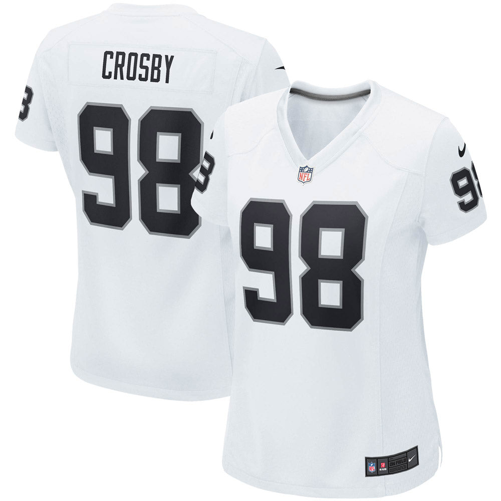Women s Las Vegas Raiders Maxx Crosby Game Jersey White