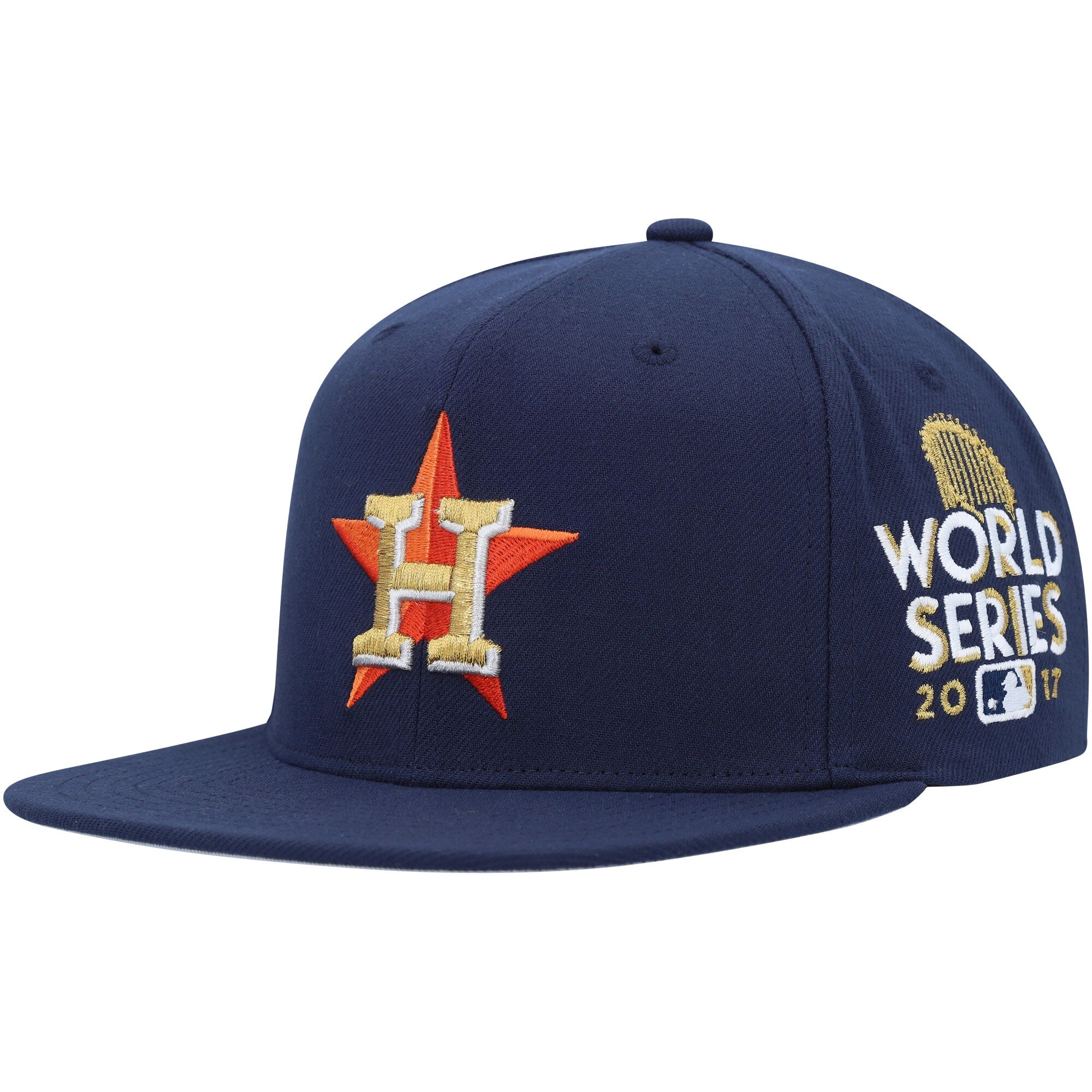 Houston Astros Mitchell & Ness Champ'd Up Snapback Hat - Navy