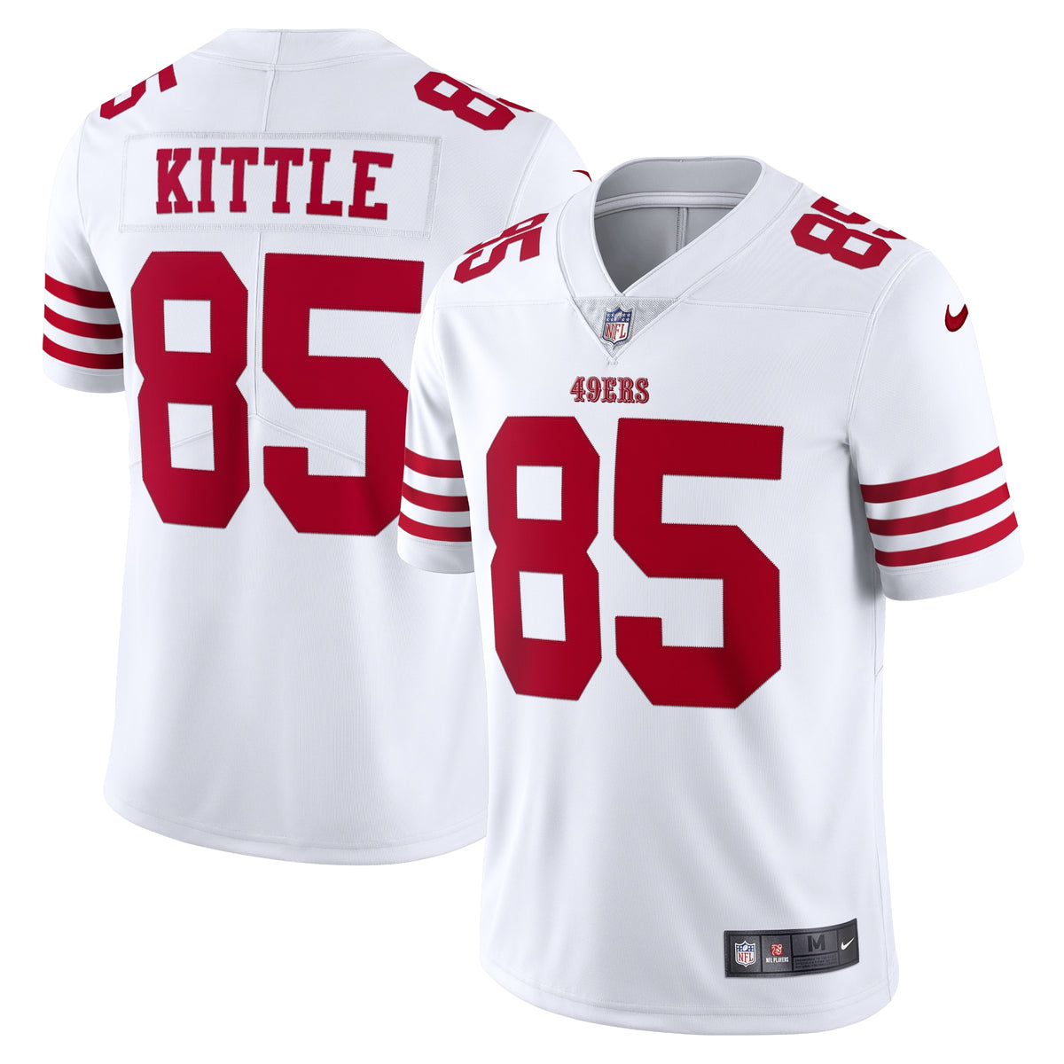 George Kittle San Francisco 49ers Nike Vapor Limited Jersey   White