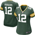 Women s Green Bay Packers Aaron Rodgers Game Jersey Green