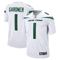Ahmad Sauce Gardner New York Jets Nike Player Game Jersey   White
