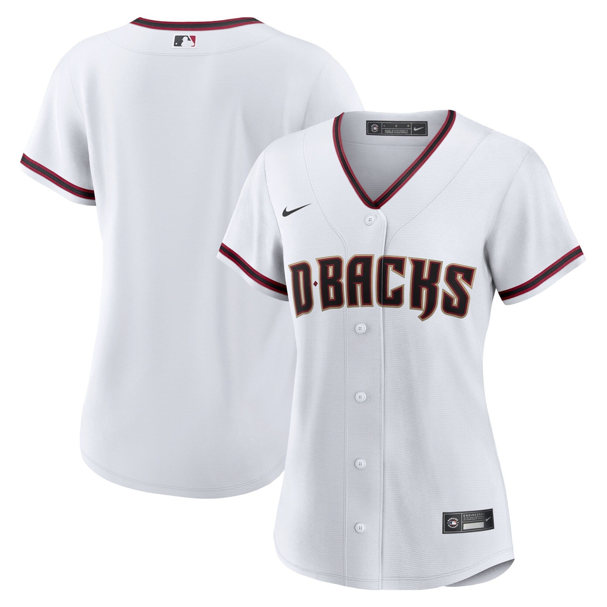 Women's Nike White Arizona Diamondbacks Home Blank Replica Jersey