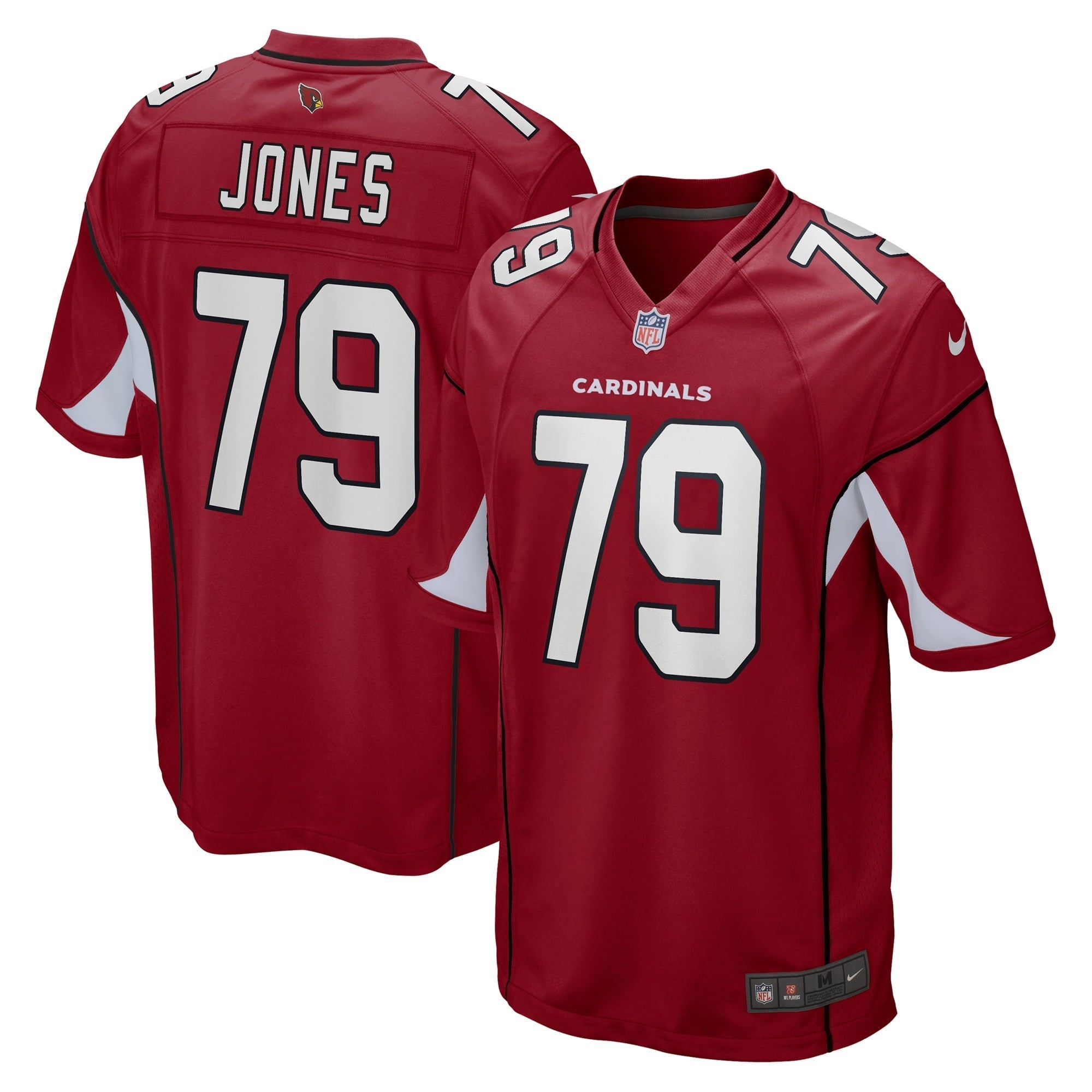 Men s Nike Josh Jones Cardinal Arizona Cardinals Game Jersey