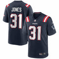 Men s Nike Jonathan Jones Navy New England Patriots Game Jersey