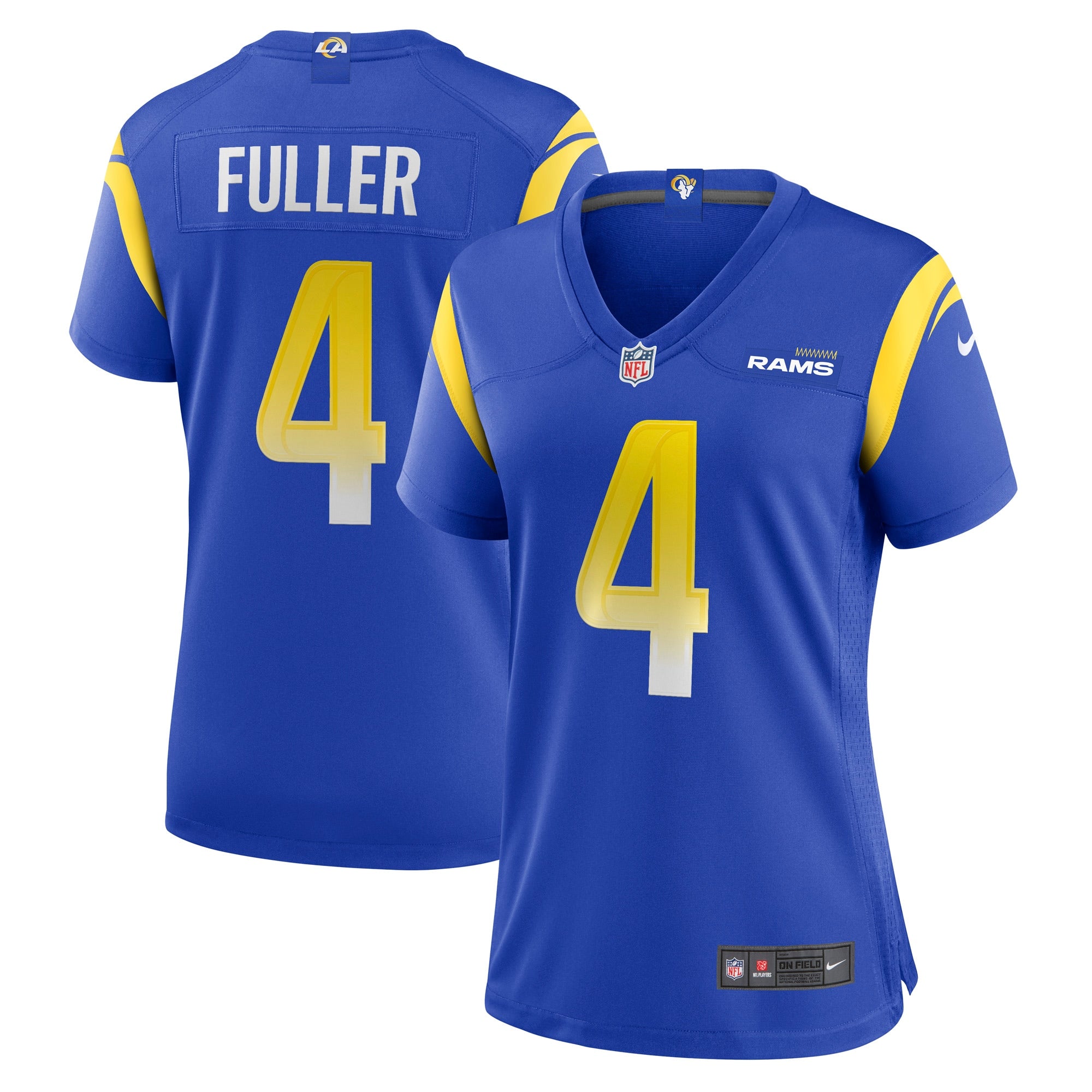 Jordans Fuller Los Angeles Rams Nike Women s Game Player Jersey   Royal