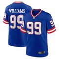 Men s Nike Leonard Williams Royal New York Giants Classic Player Game Jersey