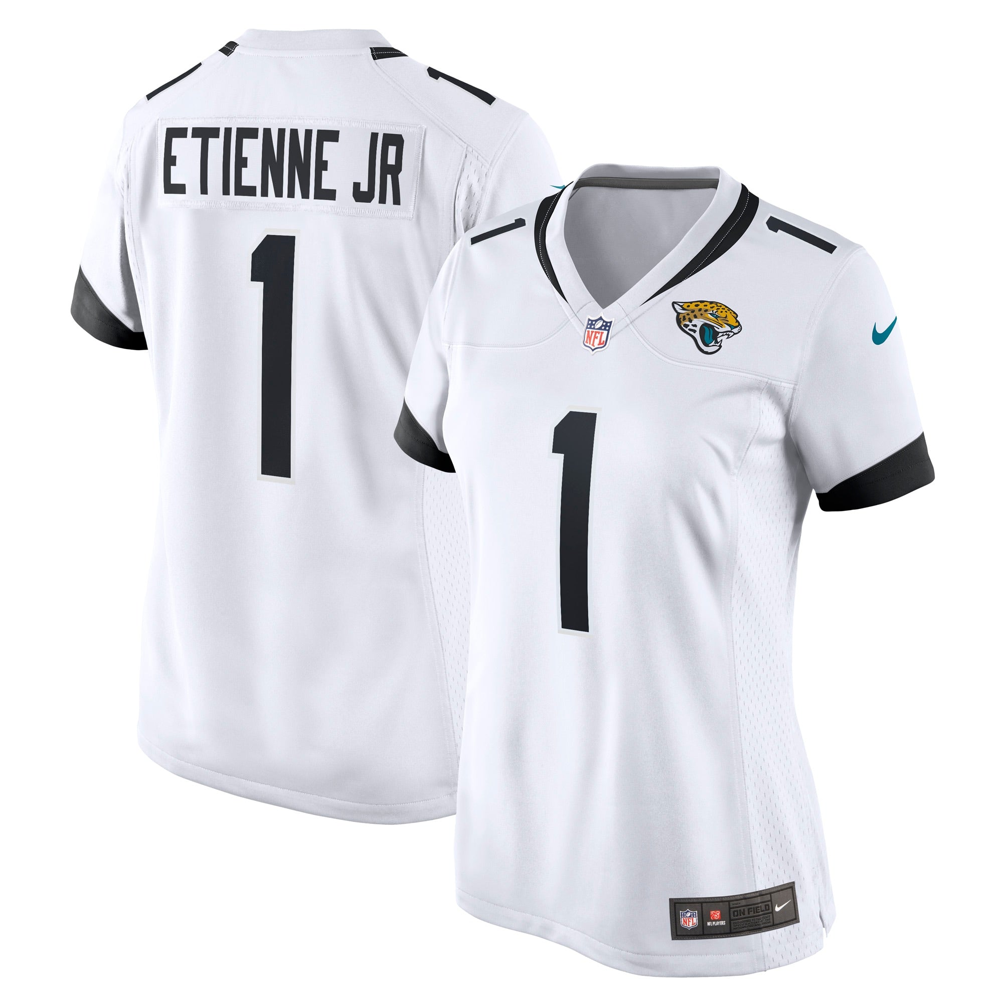 Travis Etienne Jr. Jacksonville Jaguars Nike Women s Game Player Jersey   White