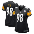 Women s Nike DeMarvin Leal Black Pittsburgh Steelers Game Player Jersey