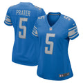 Matt Prater Detroit Lions Nike Women s Game Jersey   Blue