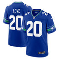 Julian Love Seattle Seahawks Nike Throwback Player Game Jersey Royal
