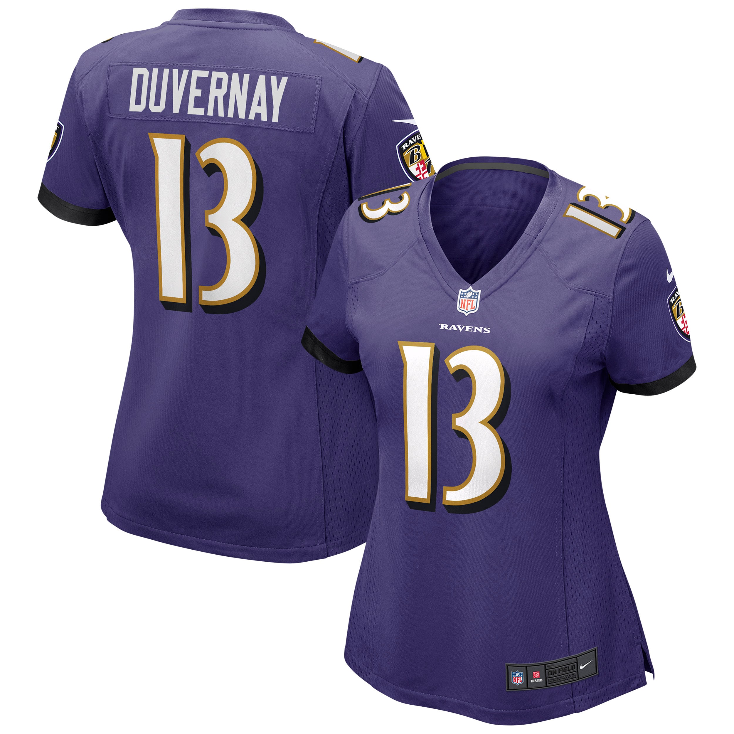 Devin Duvernay Baltimore Ravens Nike Women s Game Jersey   Purple