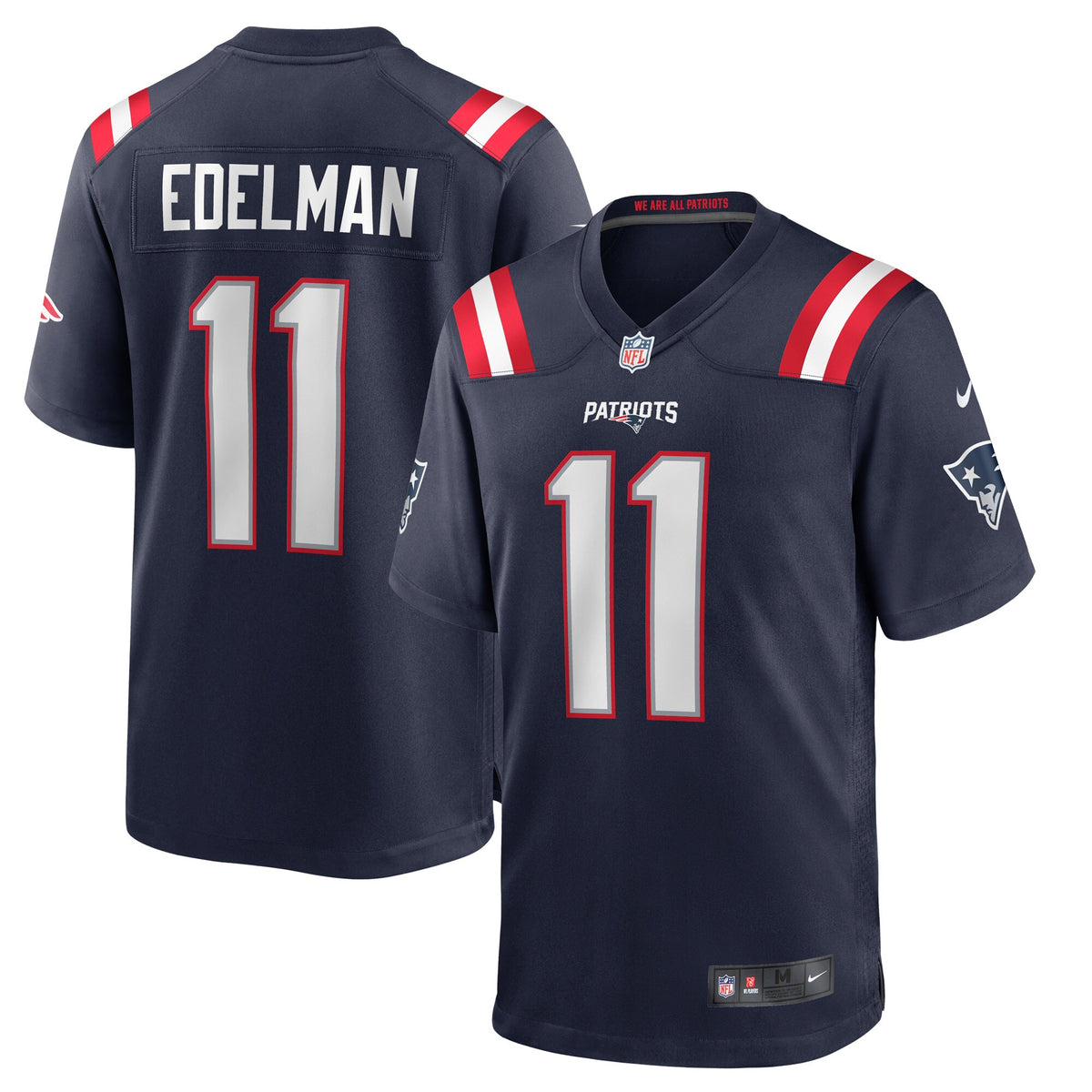 Julian Edelman New England Patriots Nike Game Player Jersey   Navy