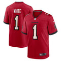Rachaad White Tampa Bay Buccaneers Nike Game Player Jersey   Red