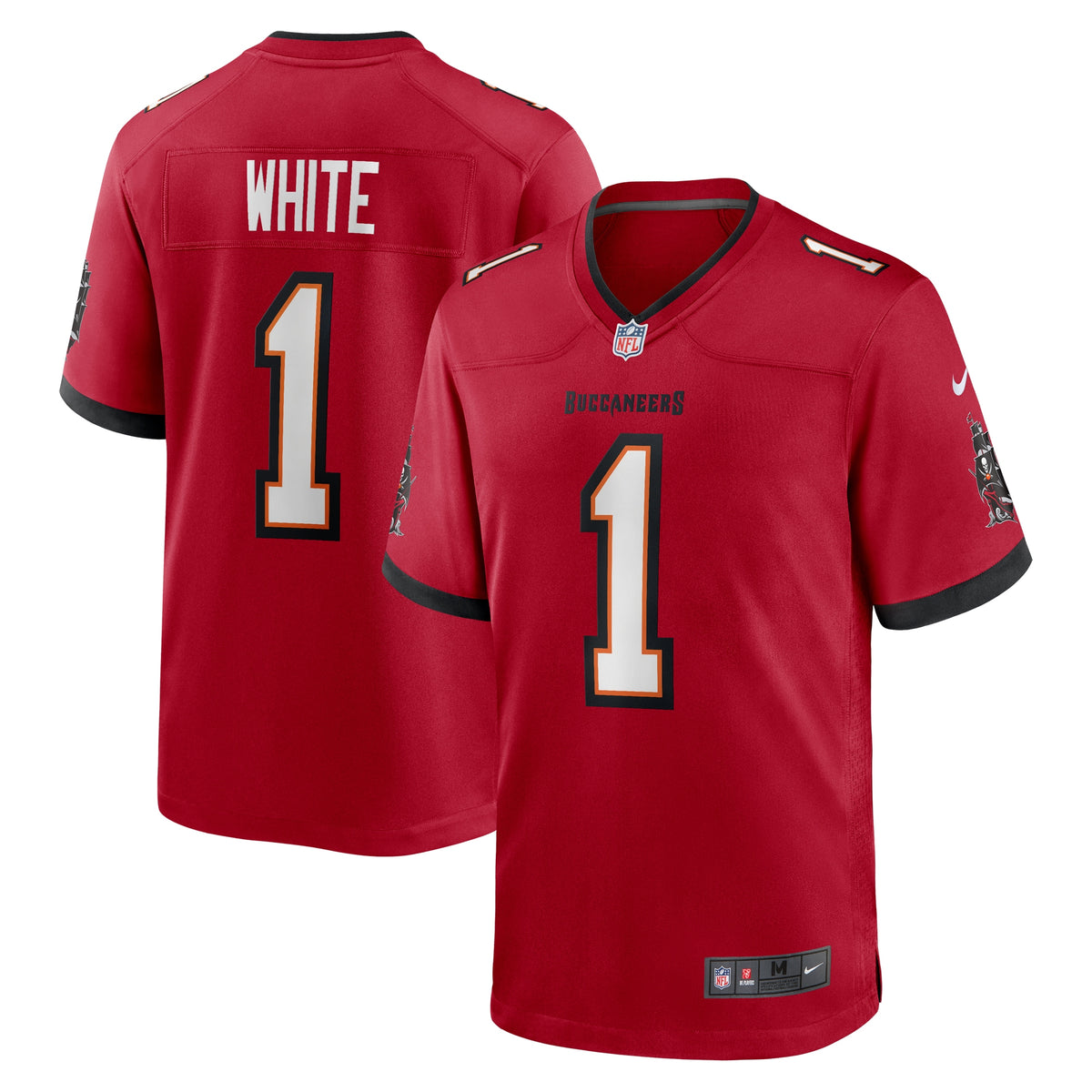 Rachaad White Tampa Bay Buccaneers Nike Game Player Jersey   Red