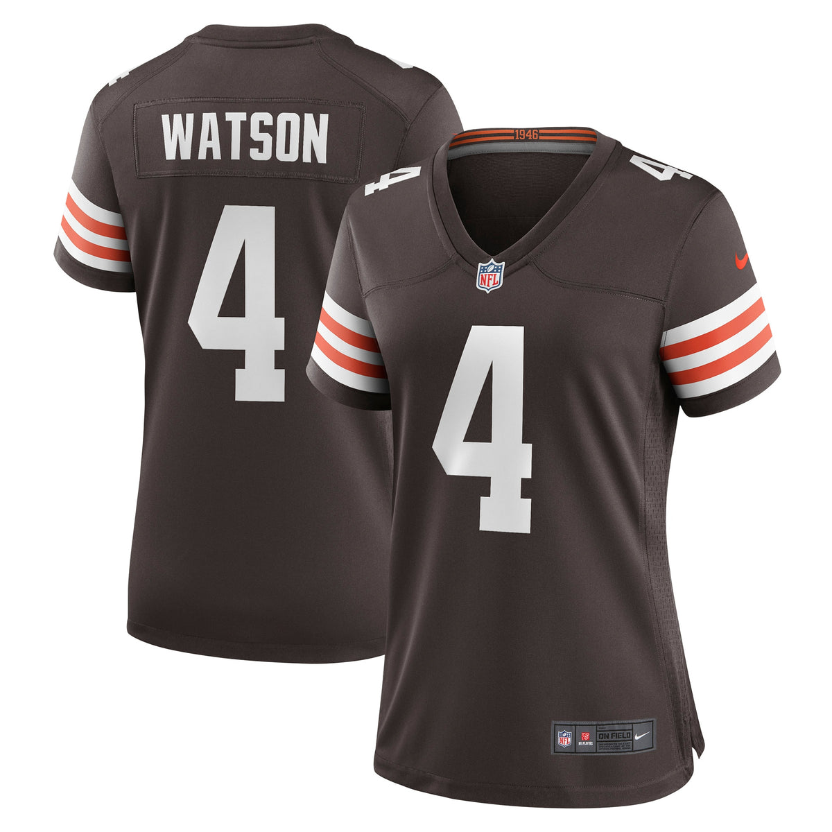 Deshaun Watson Cleveland Browns Nike Women s Player Jersey   Brown