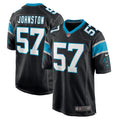 Clay Johnston Carolina Panthers Nike Game Jersey   Black