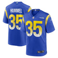 Men s Nike Jake Hummel Royal Los Angeles Rams Game Player Jersey