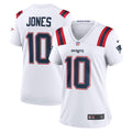 Women s Nike Mac Jones White New England Patriots Player Game Jersey