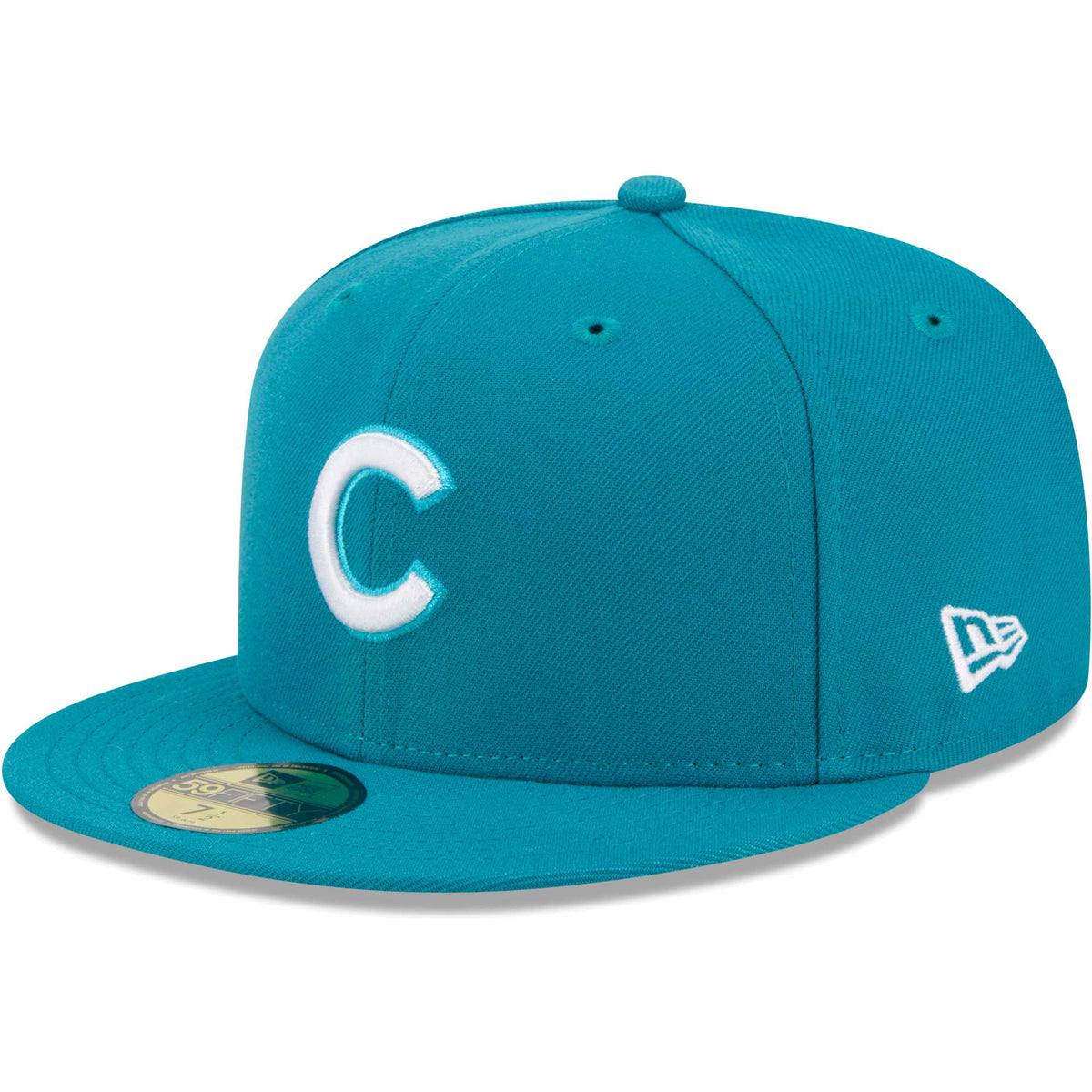 Chicago Cubs New Era 59FIFTY Fitted Hat - Turquoise