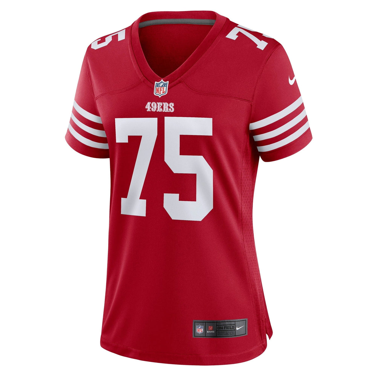 Women s Nike Jordans Willis Scarlet San Francisco 49ers Team Game Player Jersey