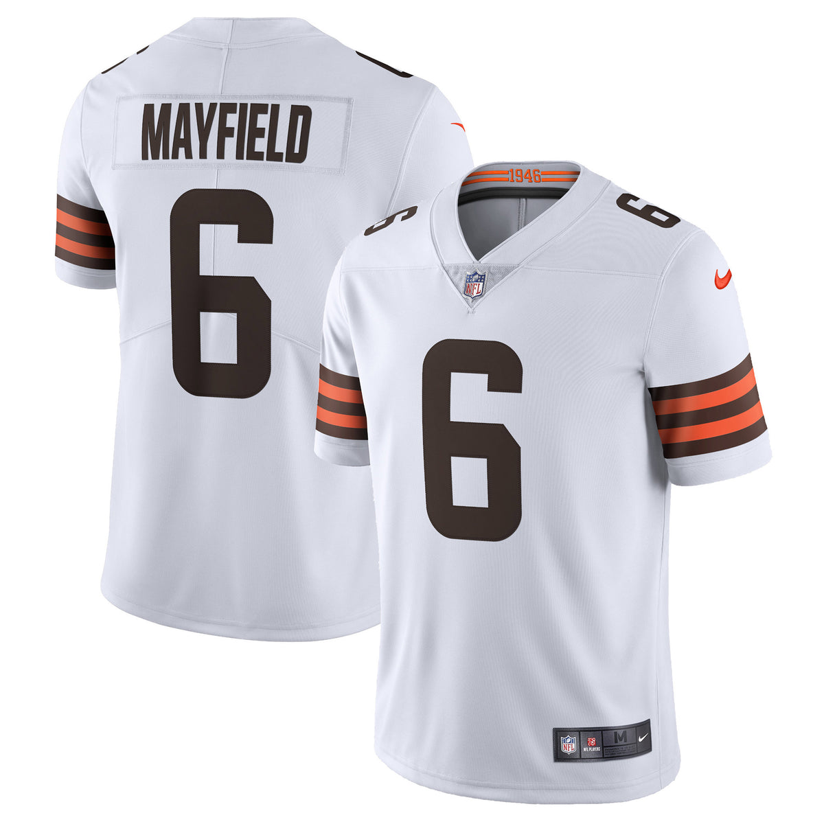 Baker Mayfield Cleveland Browns Nike Vapor Limited Jersey   White