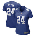 Women s Nike Dane Belton Royal New York Giants Game Player Jersey