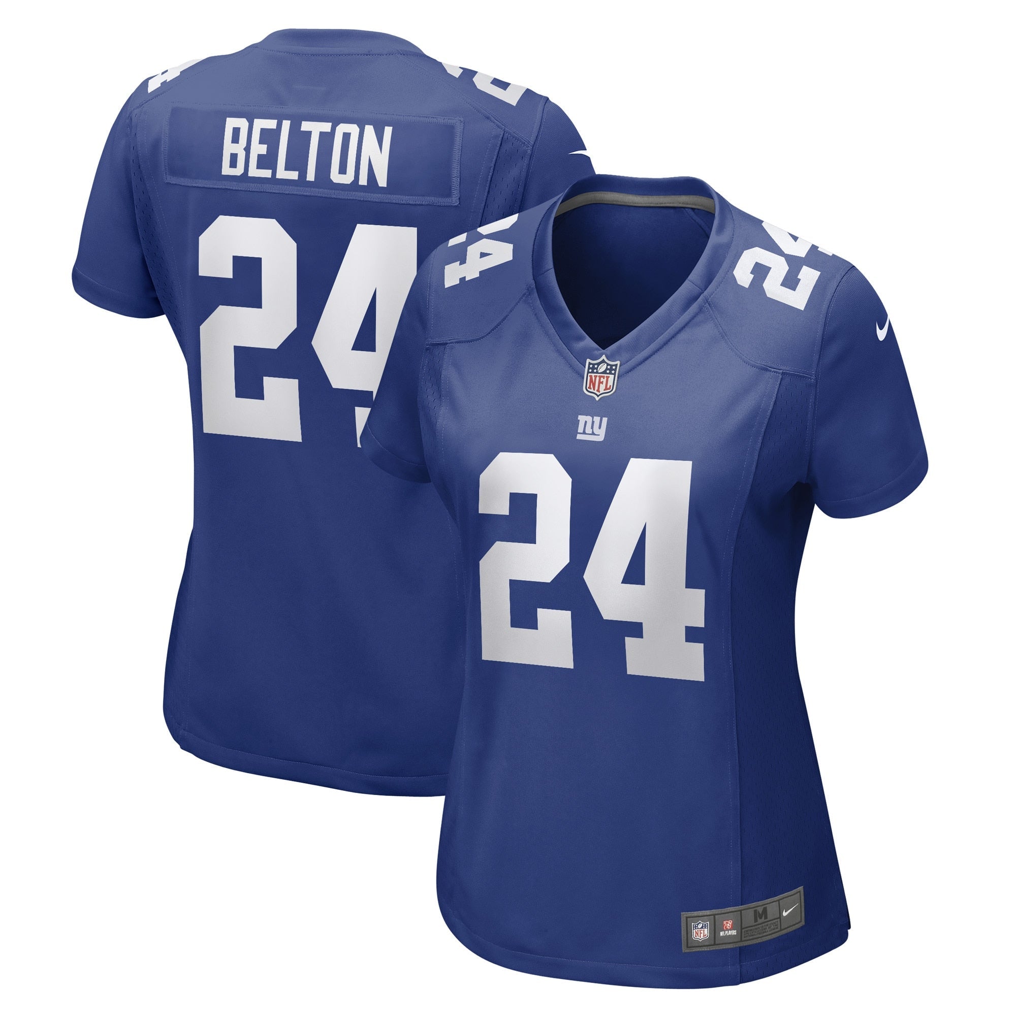 Women s Nike Dane Belton Royal New York Giants Game Player Jersey