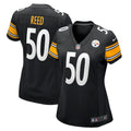 Women s Nike Malik Reed Black Pittsburgh Steelers Game Player Jersey