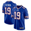 Men s Nike Dezmon Patmon Royal Buffalo Bills Game Player Jersey