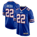 Matt Breida Buffalo Bills Nike Game Player Jersey   Royal