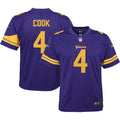 Dalvin Cook Minnesota Vikings Nike Youth Game Jersey   Purple