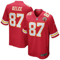 Men s Nike Travis Kelce Red Kansas City Chiefs Game Jersey