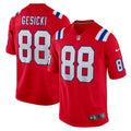 Men s Nike Mike Gesicki Red New England Patriots Alternate Game Jersey